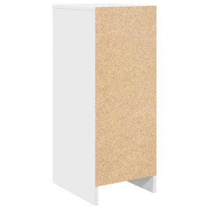 Weißer Schuhschrank Holz 29,5x34x76 cm