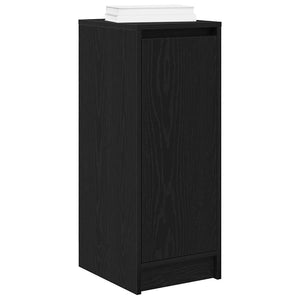 Schuhschrank Schwarz Eichenoptik