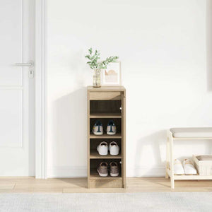Schuhschrank Sonoma Eiche 76cm