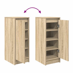 Schuhschrank Sonoma Eiche 76cm