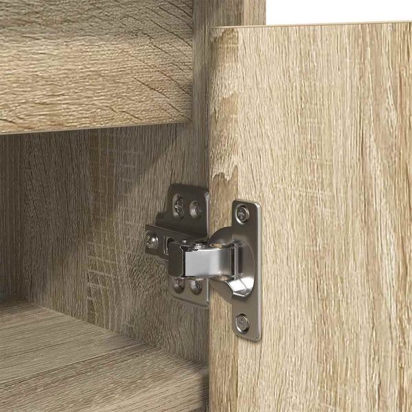 Schuhschrank Sonoma Eiche 76cm