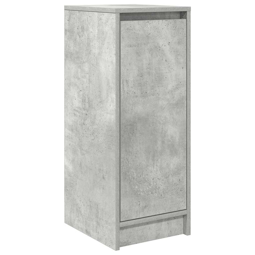 Schuhschrank Betongrau Holzwerkstoff 76 cm