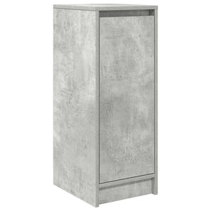 Schuhschrank Betongrau Holzwerkstoff 76 cm