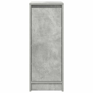 Schuhschrank Betongrau Holzwerkstoff 76 cm