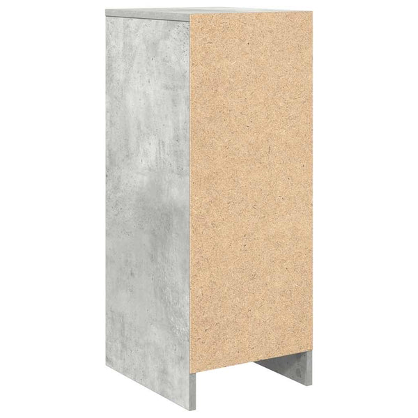 Schuhschrank Betongrau Holzwerkstoff 76 cm