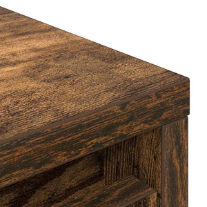 Schuhschrank Räuchereiche 76cm