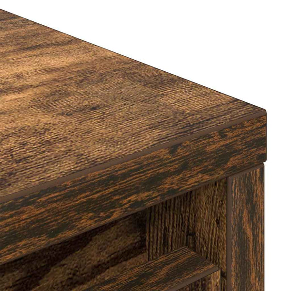 Schuhschrank Räuchereiche 76cm