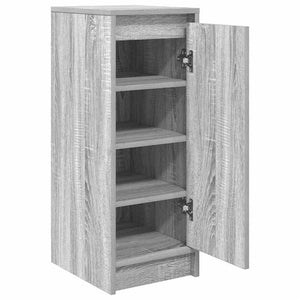 Schuhschrank Grau Sonoma 76 cm