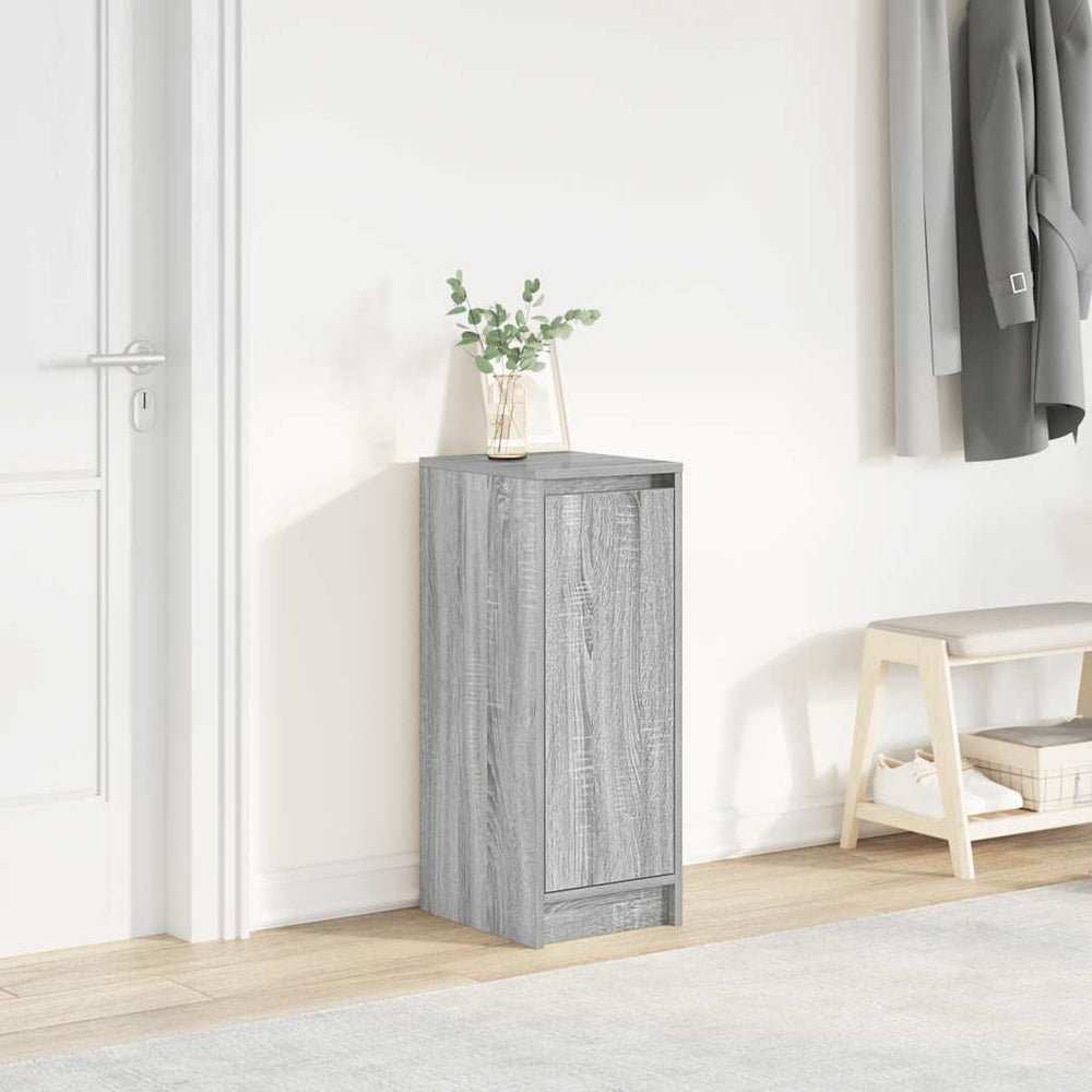 Schuhschrank Grau Sonoma 76 cm