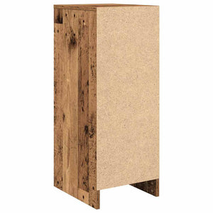 Schuhschrank Altholz-Optik, 76 cm