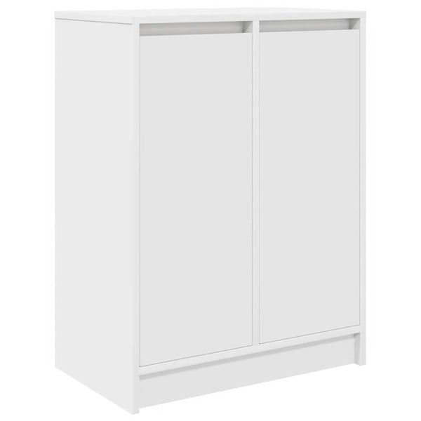 Weißer Schuhschrank 57x34x76cm