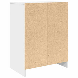 Weißer Schuhschrank 57x34x76cm