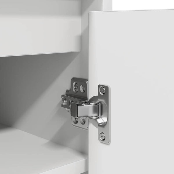 Weißer Schuhschrank 57x34x76cm