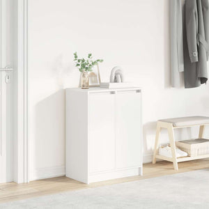 Weißer Schuhschrank 57x34x76cm