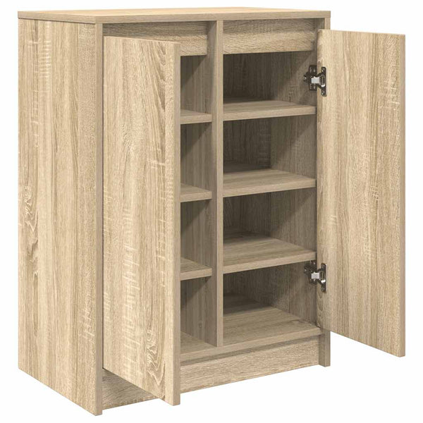 Schuhschrank Sonoma Eiche 57x34x76 cm