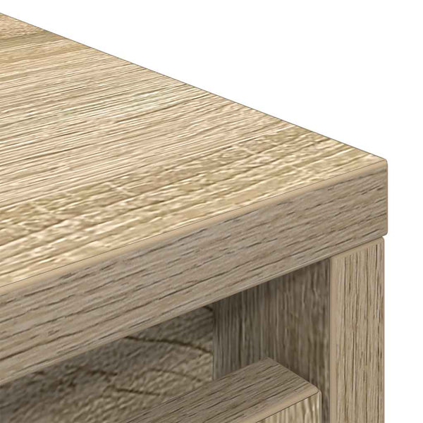 Schuhschrank Sonoma Eiche 57x34x76 cm