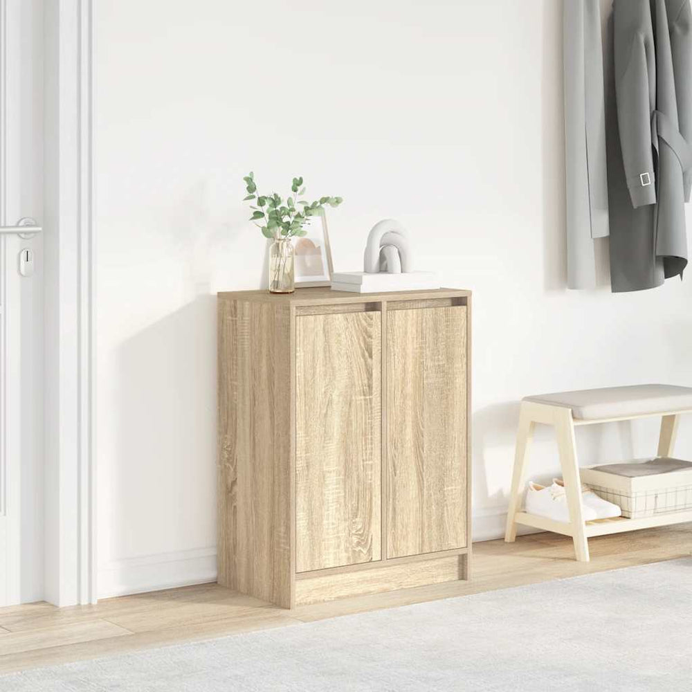Schuhschrank Sonoma Eiche 57x34x76 cm
