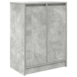 Betongrauer Schuhschrank 57x76 cm