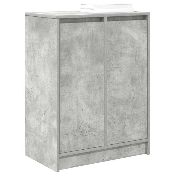 Betongrauer Schuhschrank 57x76 cm
