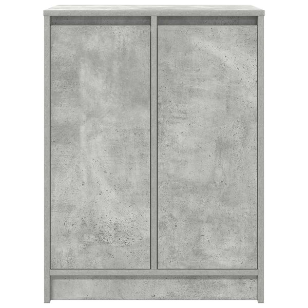 Betongrauer Schuhschrank 57x76 cm