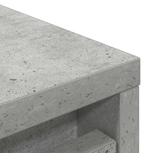 Betongrauer Schuhschrank 57x76 cm