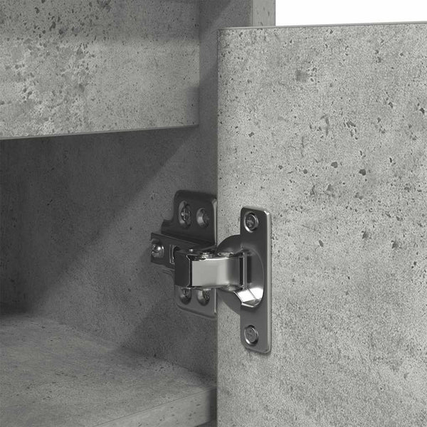 Betongrauer Schuhschrank 57x76 cm
