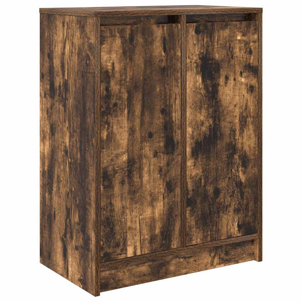 Schuhschrank Räuchereiche 57x34x76 cm