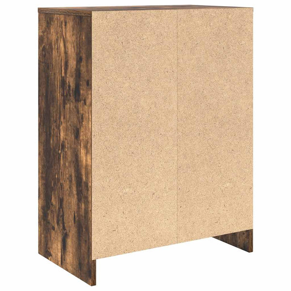 Schuhschrank Räuchereiche 57x34x76 cm