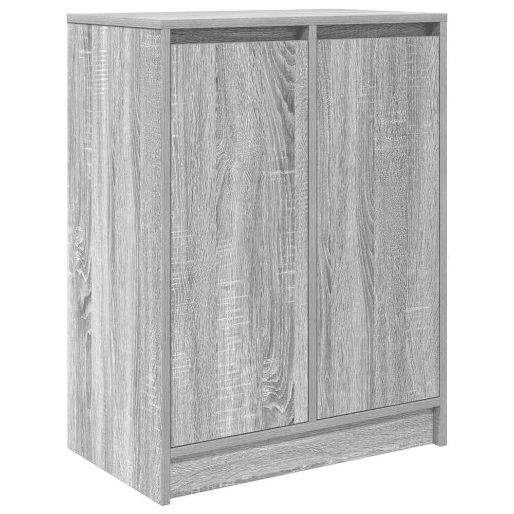 Schuhschrank Grau Sonoma 57x34x76 cm