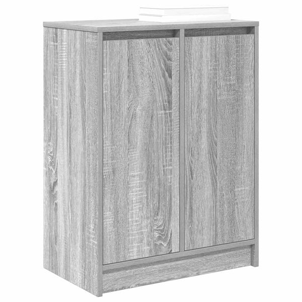 Schuhschrank Grau Sonoma 57x34x76 cm