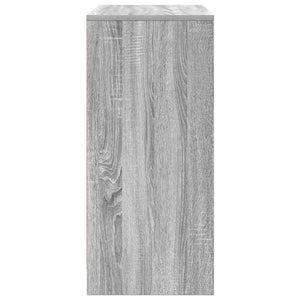 Schuhschrank Grau Sonoma 57x34x76 cm