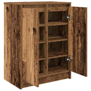 Schuhschrank Altholz-Optik, 57cm