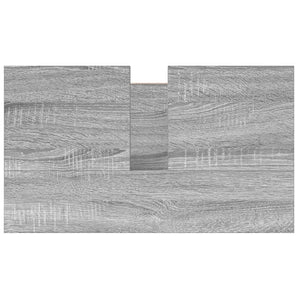 Waschbeckenunterschrank Grau Sonoma 60cm