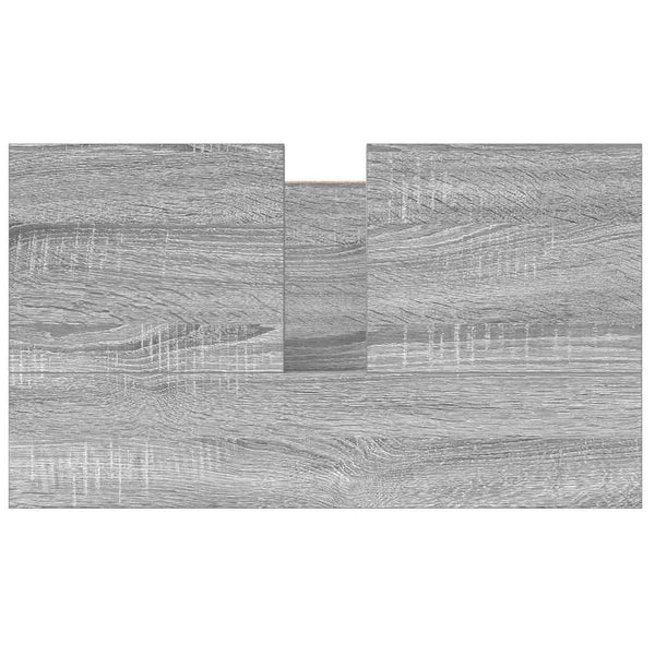 Waschbeckenunterschrank Grau Sonoma 60cm