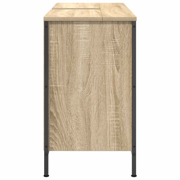 Waschbeckenunterschrank Sonoma-Eiche mit Schubladen