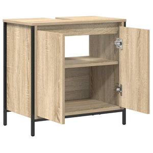 Waschbeckenunterschrank Sonoma-Eiche 60 cm