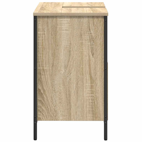 Waschbeckenunterschrank Sonoma-Eiche 60 cm
