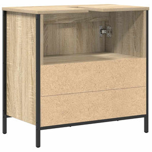 Waschbeckenunterschrank Sonoma-Eiche 60 cm