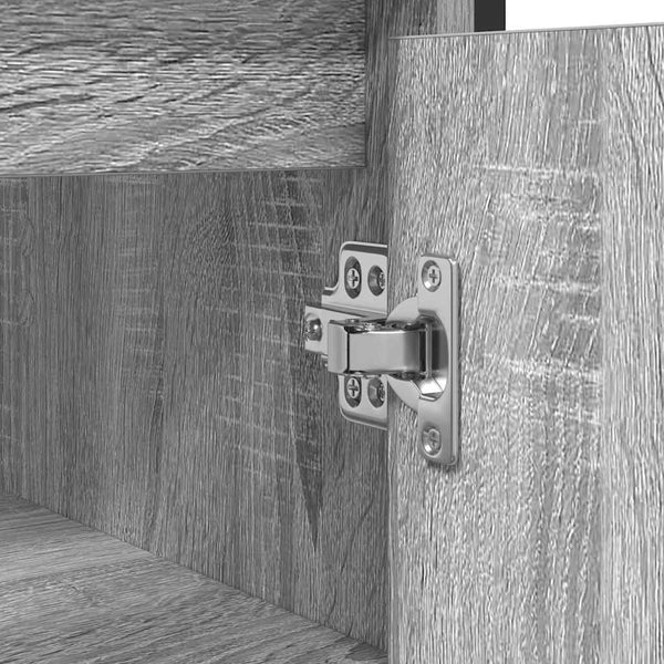 Waschbeckenunterschrank Grau Sonoma 60 cm