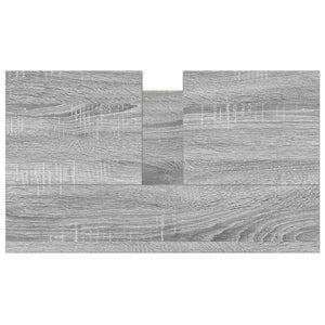Waschbeckenunterschrank Grau Sonoma 60 cm