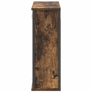 Bad-Wandschrank mit Spiegel Räuchereiche 60 cm