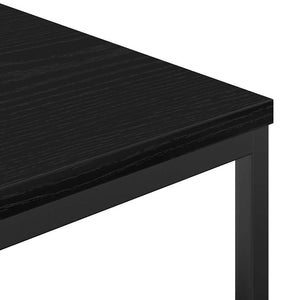 Badschrank mit Regalen Schwarz Eiche 36x35x165 cm