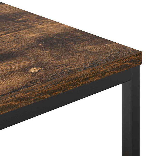 Badschrank Räuchereiche mit Regalen 165 cm