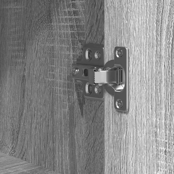 Badschrank Grau Sonoma 36x35x95 cm