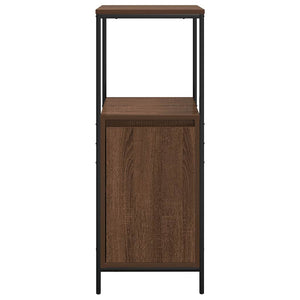 Badschrank mit Regalen, Eichen-Optik