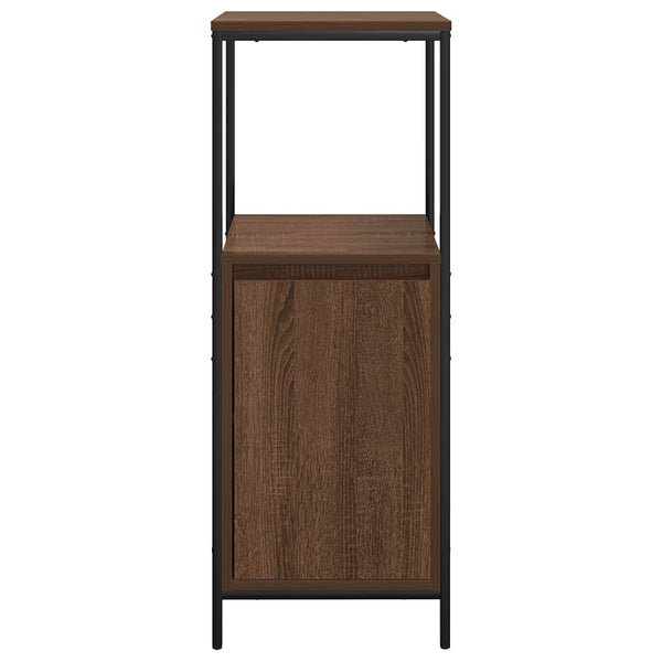 Badschrank mit Regalen, Eichen-Optik