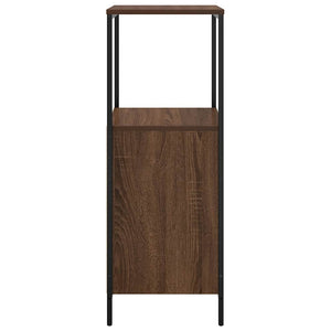 Badschrank mit Regalen, Eichen-Optik