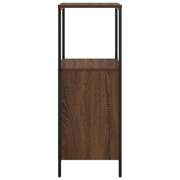 Badschrank mit Regalen, Eichen-Optik