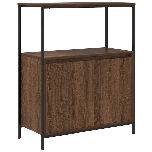 Badschrank mit Regalen Eichen-Optik