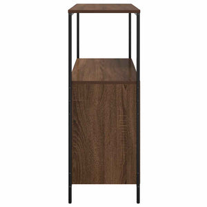 Badschrank mit Regalen Eichen-Optik